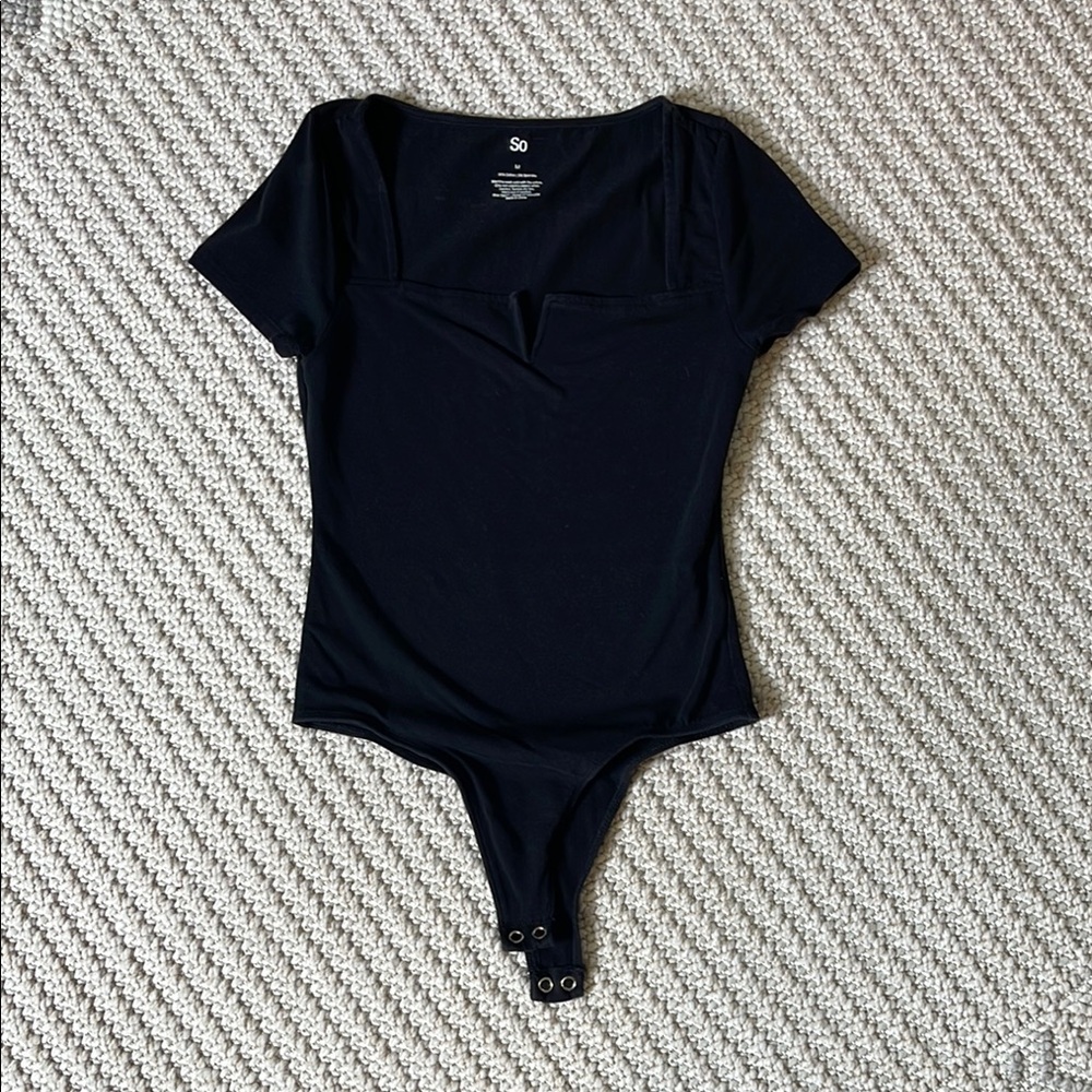 SO Classic Black Bodysuit